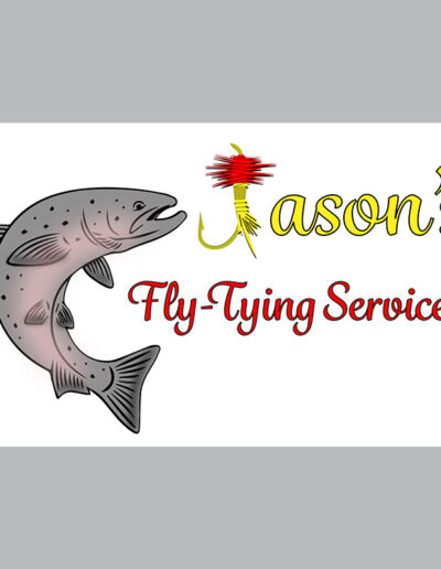 Jason's Fly Tying Service Logo