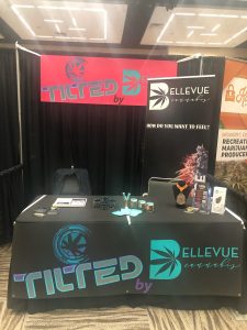 Trade show banners designed for Bellevue Cannabis